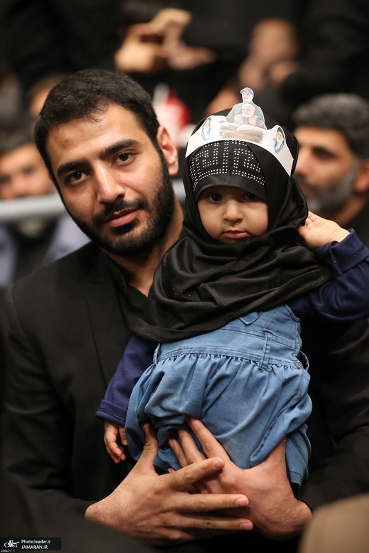 مراسم عزاداری شام شهادت حضرت فاطمه‌زهرا(س) در حسینیه امام خمینی