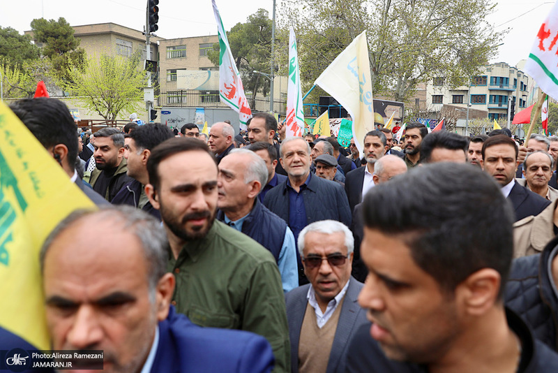 راهپمایی با شکوه روز قدس در تهران-۲