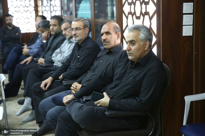 مراسم عزاداری حضرت سجاد(ع) در موسسه تنظیم و نشر آثار امام خمینی