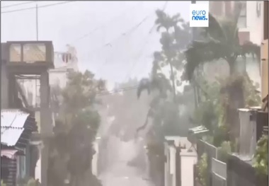 قدرتمندترین طوفان سال شرق آسیا را در نوردید؛ مدارس تعطیل و پروازها لغو شدند