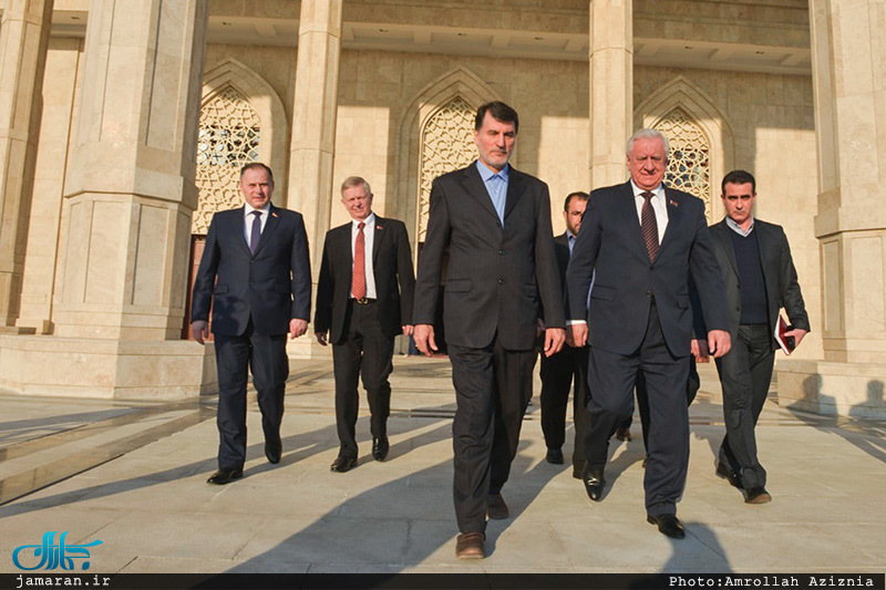 ادای احترام رئیس شورای جمهوری ملی بلاروس به مقام شامخ بنیانگذار جمهوری اسلامی ایران