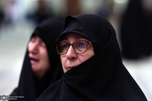 اولین شب عزاداری حضرت اباعبدالله الحسین (ع) در حرم امام خمینی