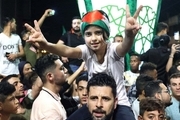 جشن پیروزی مقاومت مردم فلسطین در پی اعلام آتش بس