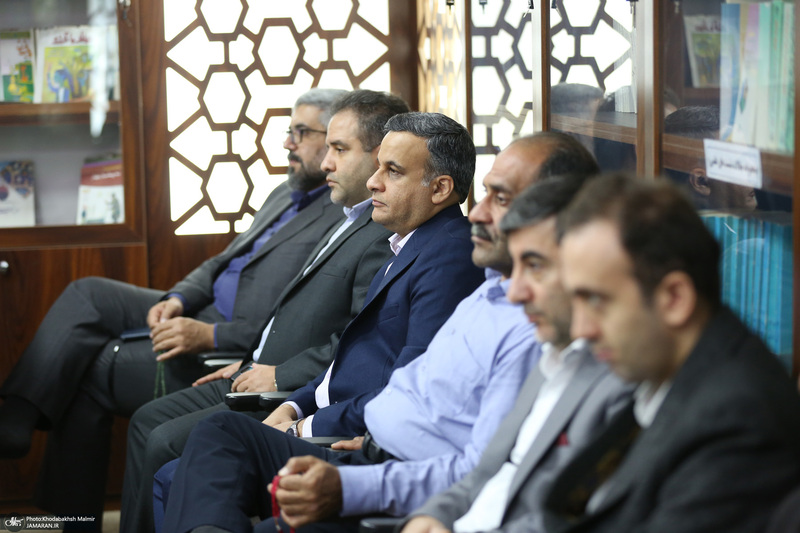دیدار نوروزی رئیس موسسه تنظیم و نشر آثار امام خمینی (س) با کارکنان این موسسه