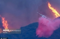 آتش در لس آنجلس ده‌ها هزار آمریکایی را فراری داد (9)