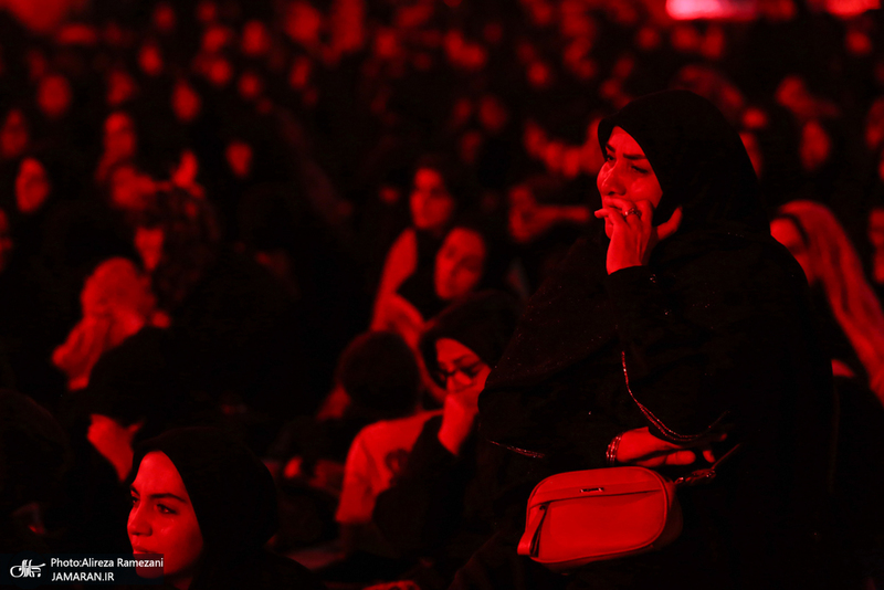 مزاسم شب تاسوعای حسینی (ع) در امام زاده صالح (ع)