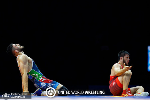 گزارش تصویری از کشتی گیران ایران در رقابت های جهانی زاگرب