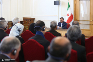 نشست توجیهی معاون محترم امور حقوقی و بین المللی وزیر امور خارجه با سفرا و روسای نمایندگی های خارجی