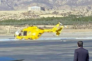 سقوط هلیکوپتر اورژانس در ایلام​ + عکس