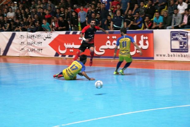 تیم فوتسال گیتی‌پسند اصفهان برابر فرش‌آرا مشهد متوقف شد
