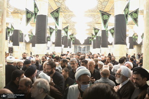 مراسم بزرگداشت مرحوم حاج محمد تقی انصاریان‎ در مسجد اعظم قم