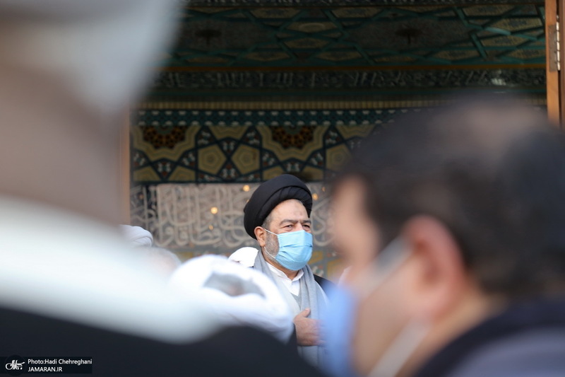 مراسم تشییع و خاکسپاری پیکر مرحوم آیت الله یزدی(ره)