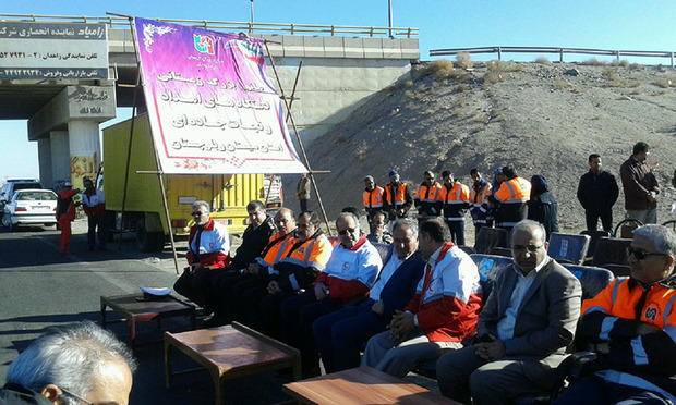 مانور امداد و نجات جاده ای زمستانی سیستان و بلوچستان آغاز شد