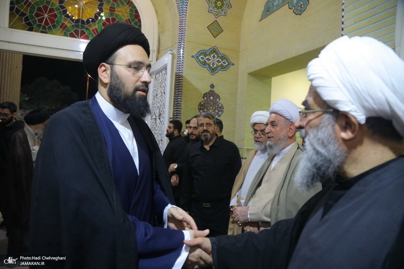 مراسم ختم مادر همسر آیت الله محمدجواد فاضل لنکرانی