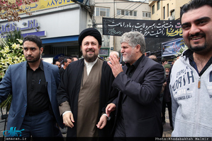 مراسم بزرگداشت حجت الاسلام و المسلمین قرهی در مسجد مسجد حجت بن الحسن(عج)