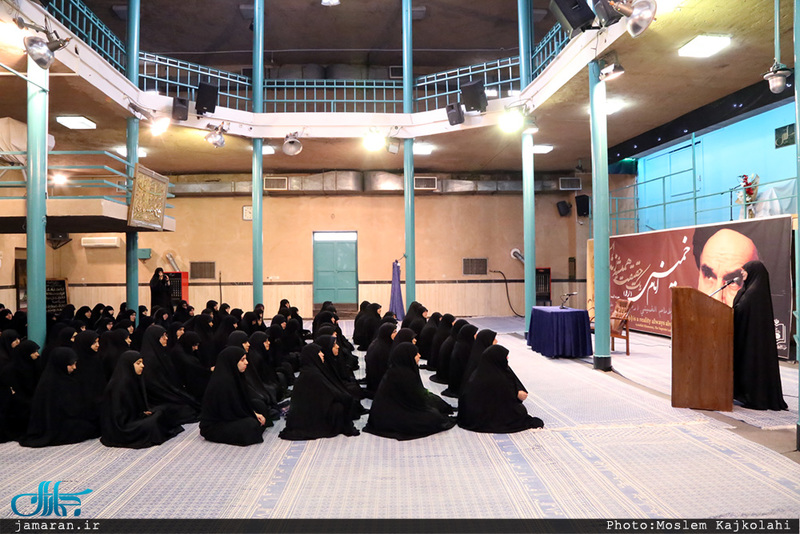 مراسم تحلیف و اختتامیه دوره های عمومی بدو خدمت پاسداری خواهران 