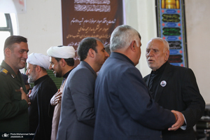 مراسم هفتمین روز شهادت سرلشگر پاسدار شهید مجید خادمی در روستای امیر حاجیلو - فسا
