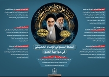 النمط السلوکی للامام الخمینی فی مواجهة العدو (اینفوغراف)