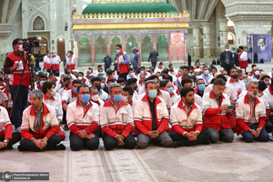 تجدید میثاق اعضا و مسئولان هلال‌احمر با آرمان‌های امام خمینی (س)