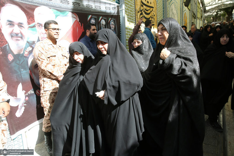 مراسم تشییع و اقامه نماز بر پیکر مرحوم جماعتی