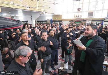 گزارش تصویری/ مراسم عزاداری عاشورای حسینی سال ۱۴۰۵ در دفتر آیت الله العظمی صانعی (ره) در قم