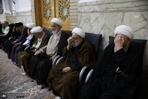 مراسم بزرگداشت حضرت امام (س) در مسجد اعظم قم