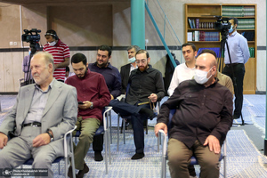 دیدار جمعی از جانبازان واقعه هفتم تیر با سید حسن خمینی