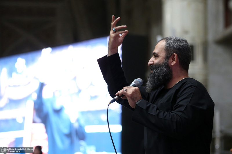 مراسم عزاداری شب شهادت حضرت زهرا(س) در حرم امام خمینی(ره) برگزار شد