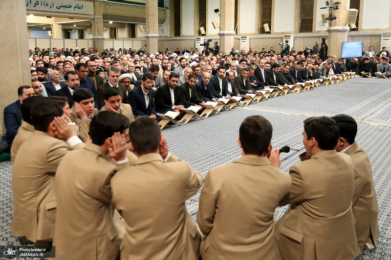 محفل انس با قرآن کریم با حضور رهبر معظم انقلاب