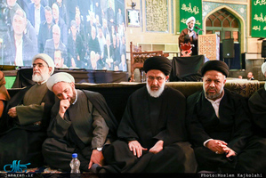 مراسم چهلمین روز درگذشت آیت الله هاشمی رفسنجانی(ره) در مسجد امیر المومنین(ع)