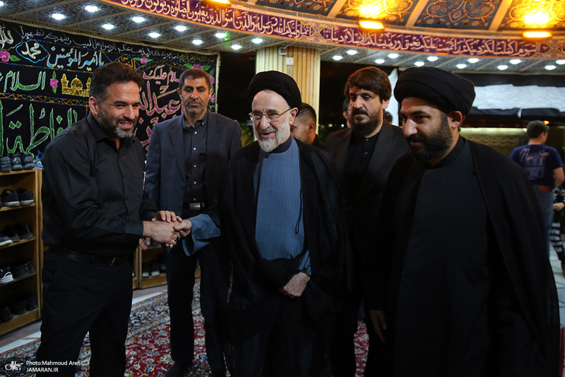 مراسم عزاداری شب تاسوعای حسینی در دارالزهرا (س)