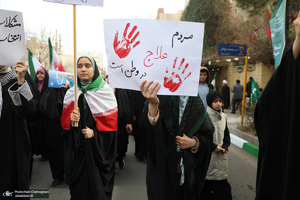 راهپیمایی 22 بهمن در قم