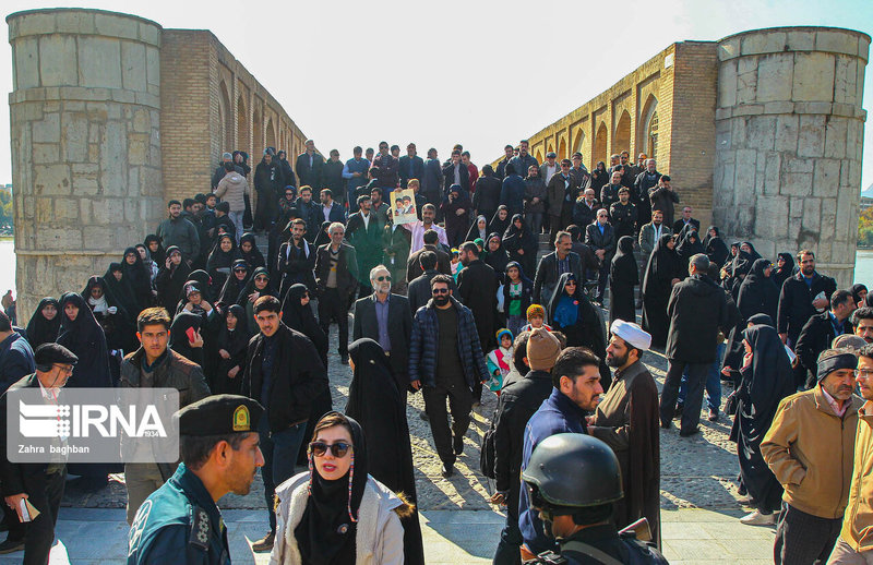 راهپیمایی مردمی در حمایت از اقتدار و امنیت کشور در شهرهای مختلف + تصاویر