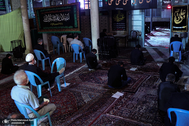 مراسم احیای شب بیست و یکم ماه مبارک رمضان در تهران