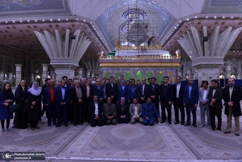 تجدید میثاق مدیران و کارکنان سازمان نظام پرستاری کشور با آرمان های حضرت امام(س)