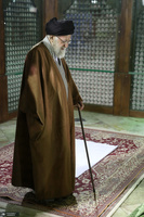 حضور رهبر معظم انقلاب در حرم مطهر حضرت امام خمینی