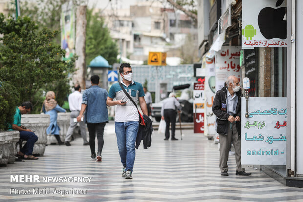 ابلاغ پروتکل بهداشتی به اصناف خطر کرونا در تهران هنوز وجود دارد
