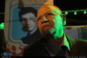 وداع با پیکر مطهر شهید امیر‌سعید قاسمی در امامزاده صالح(ع) فرحزاد 