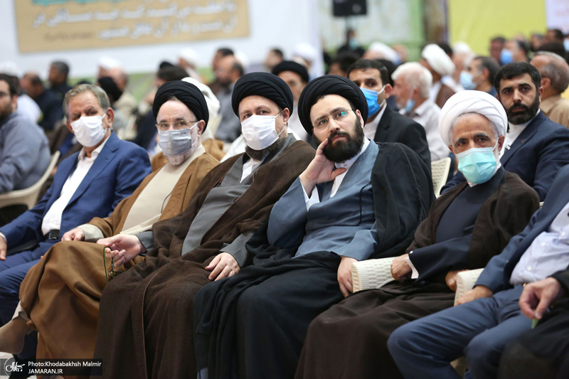 مراسم چهلمین روز ارتحال سید محمود دعایی در حرم مطهر امام خمینی