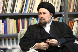 دیدار دست اندرکاران هفته فرهنگی بر استان آفتاب با سید حسن خمینی