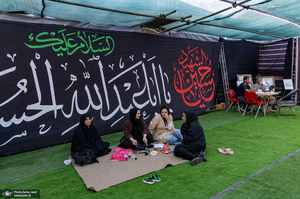 هم قدم با زائران اباعبدالله الحسین (ع)؛ مرز تمرچین