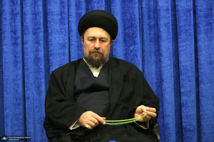 دیدار رئیس و جمعی از کارکنان سازمان حفاظت محیط زیست با سید حسن خمینی