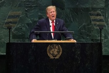 در سازمان ملل، ترامپ بر میراث سیاسی خود متمرکز است، اما حزبش به دنبال پایان جنگ با ایران است