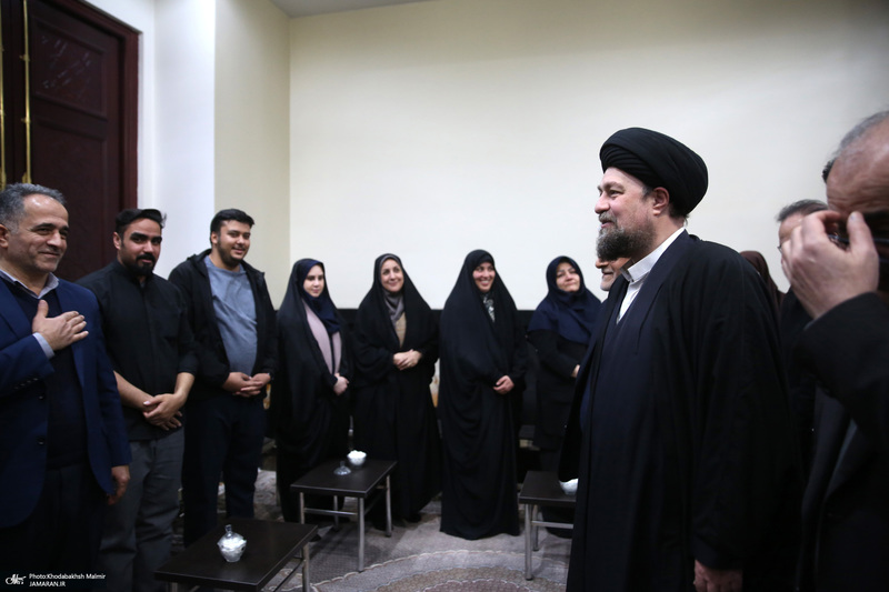 دیدار مدیران و کارکنان سازمان برنامه و بودجه با سید حسن خمینی