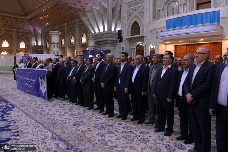 تجدید میثاق مدیریت و کارکنان سازمان تامین اجتماعی با آرمان های حضرت امام خمینی (س)