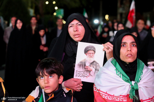 تجمع و راهپیمایی خودرویی در پرند